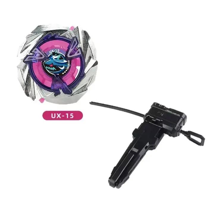 Ensembles de gyros de combat Gyro UX Toy UX-15 Shark Scale avec télécommandes multicolores pour enfants et adolescents occasions spéciales