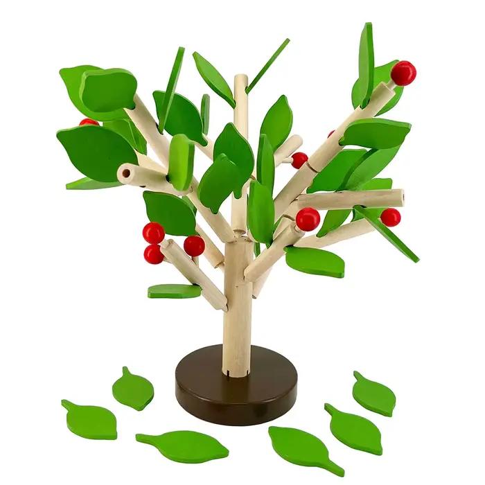 Bricolage en bois 3D Puzzles blocs assemblés modèle d'arbre Puzzle enfants Montessori jeux jouets éd