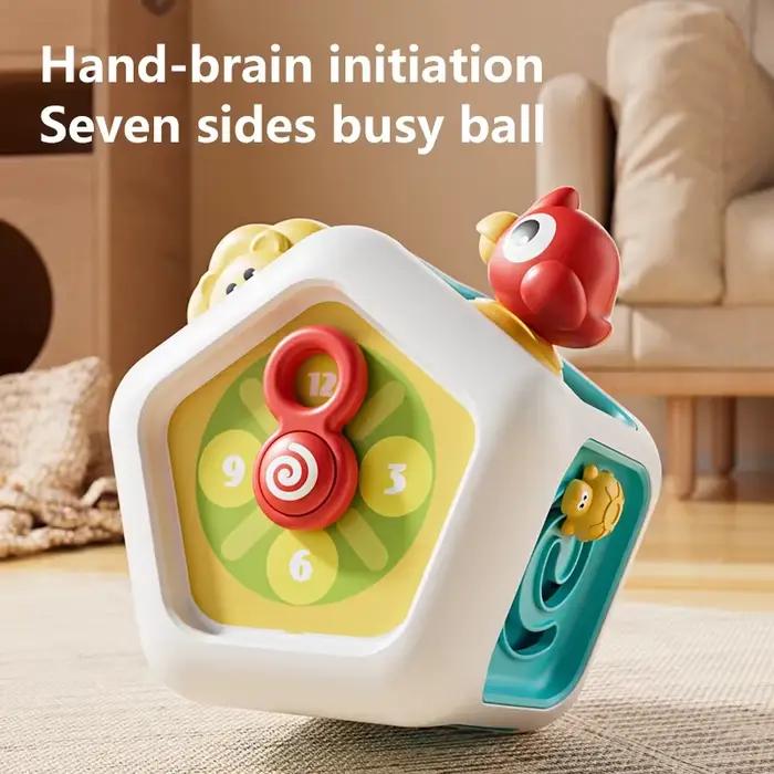 Jouets pour bébés, cube d'apprentissage, boîte à serrures, entraînement des capacités pratiques, développement de la motricité fine, jouets éducatifs Montessori pour enfants