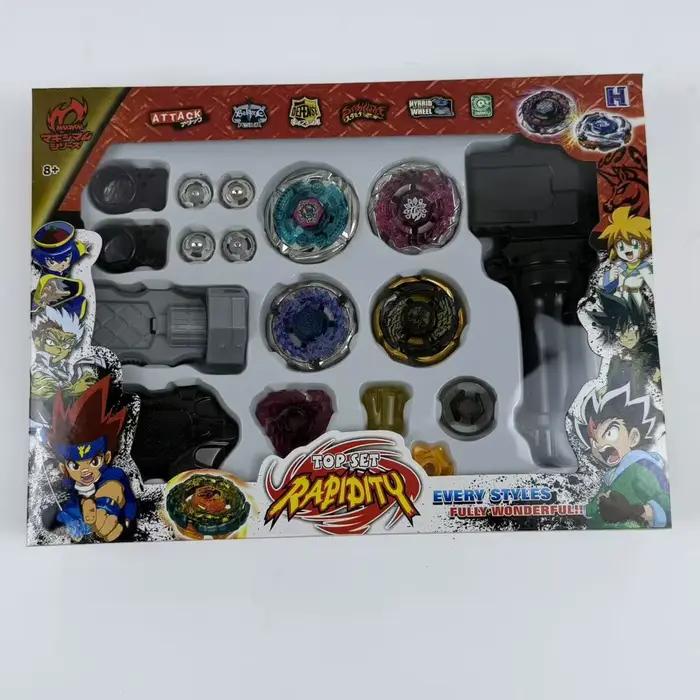 Ensemble de combat multijoueur SPINNING TOP 4D Metal Fusion