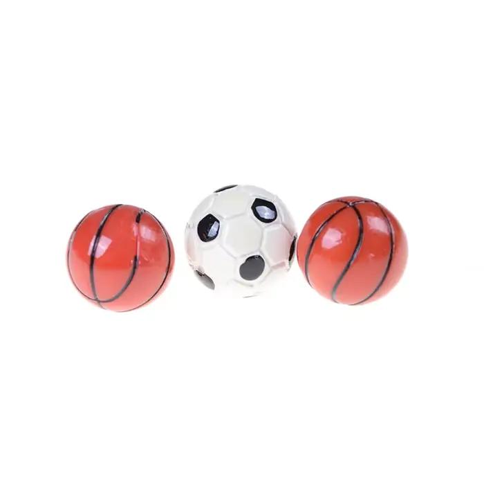 Maison de poupée 1:6/1:12 balles de sport miniatures