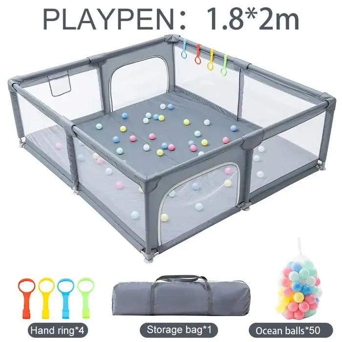 Poussette multifonction 3 en 1 pour bébé avec landau pliable compact