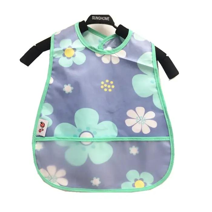 Bavoirs d'Alimentation OligWaterproof à Motif de Dessin Animé pour Bébé