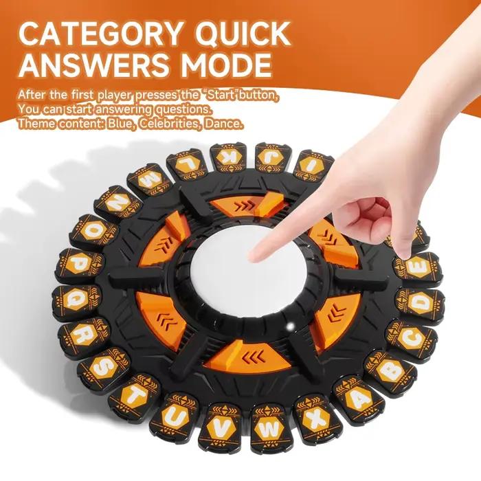 Jeux de société, jeu de société Spin Alphabet à 24 touches