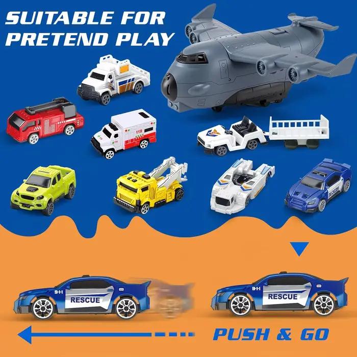 Ensemble de jouets sur le thème de l'aéroport pour enfants avec carte