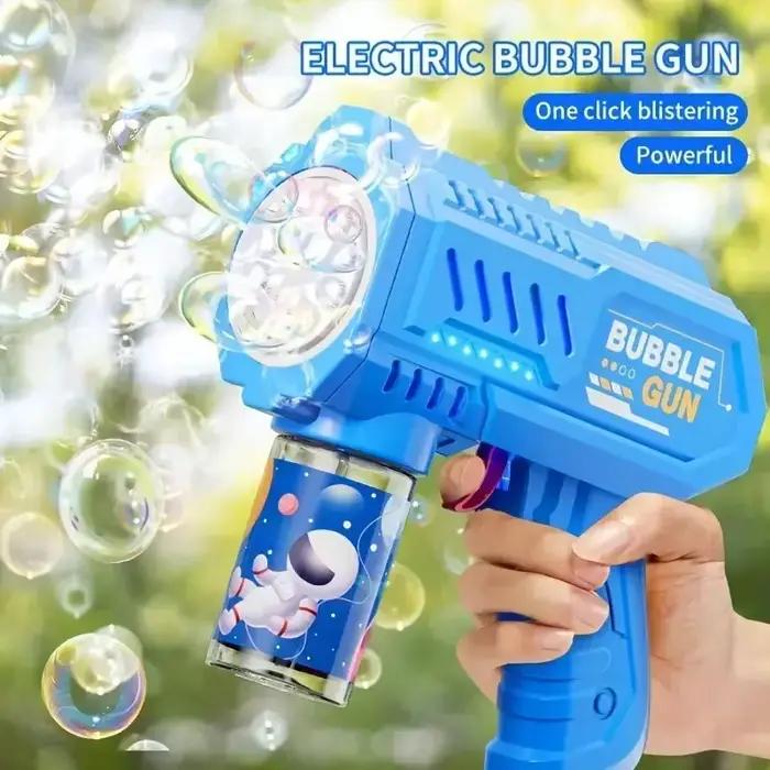 Pistolet à bulles électrique automatique pour enfants