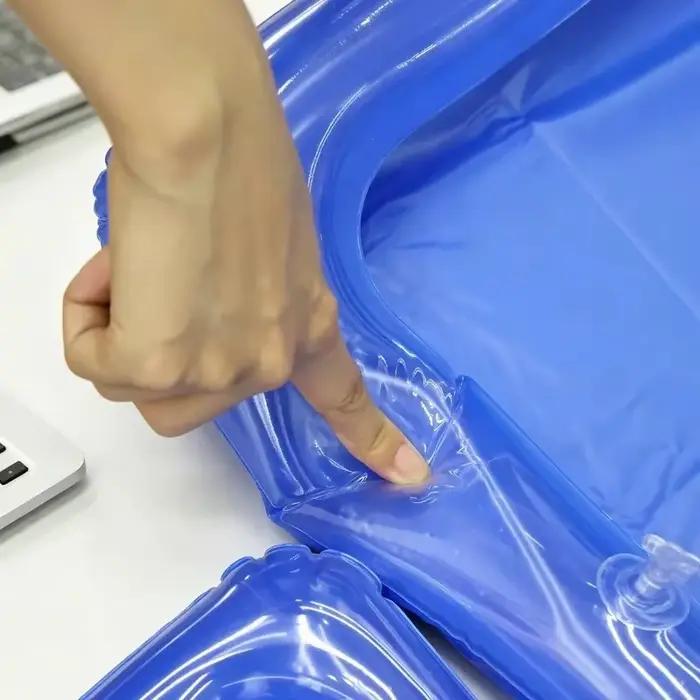 Plateau gonflable multifonctionnel 2/1 pièces pour sable de jeu, jeux aquatiques et de pêche, plateau d'activités sensorielles réutilisable pour enfants, bac à sable