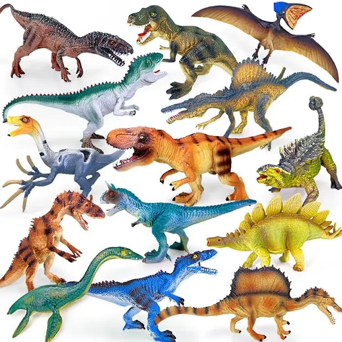 Figurines de dinosaure jurassique en plastique écologique pour enfants et adultes, décoration intérieure, cadeaux d'anniversaire et de Noël, occasion spéciale