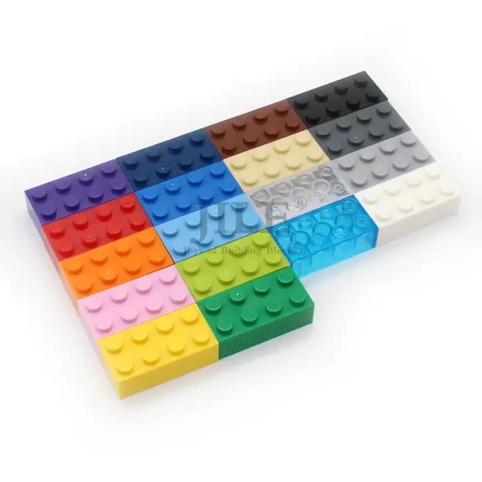 100 pièces Moc brique créative 2x4 3001 bases éclairer classique bricolage blocs de construction en