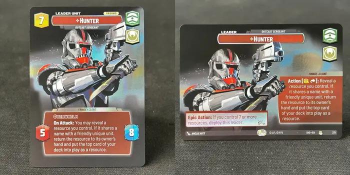 STAR W Kylo Ren mère Talzin Ahsoka Tano Kanan Jarrus Morgan Elsbeth Avar Kriss Kit Fisto vitrine cartes de jeu de société personnalisées