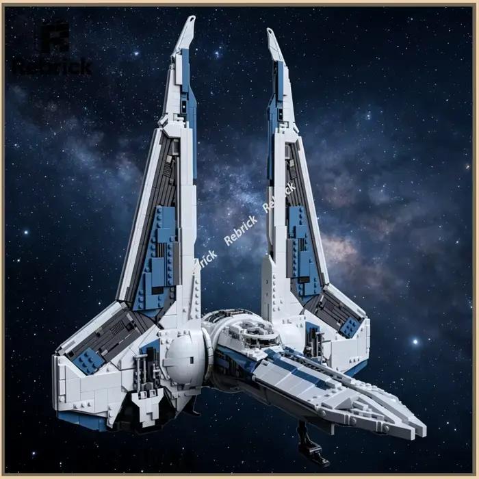 Ensemble de construction MOC de vaisseaux spatiaux de combat