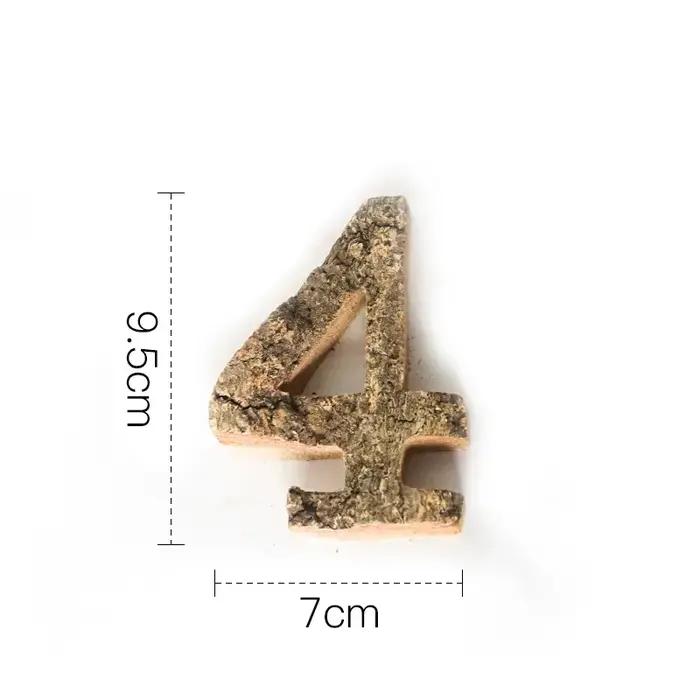 Lettres de l'Alphabet et Chiffres en Bois Massif