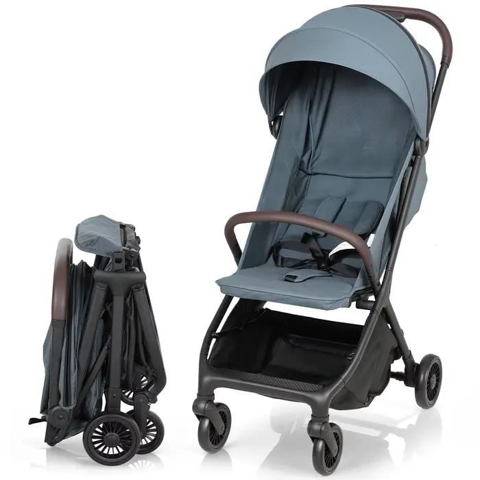 Poussette pliable Pawhut avec dossier inclinable