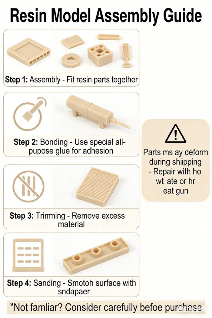 Pack d'extension Delta, kit d'assemblage de modèle numérique, 3 personnages, non peints, modèle DIY avec base