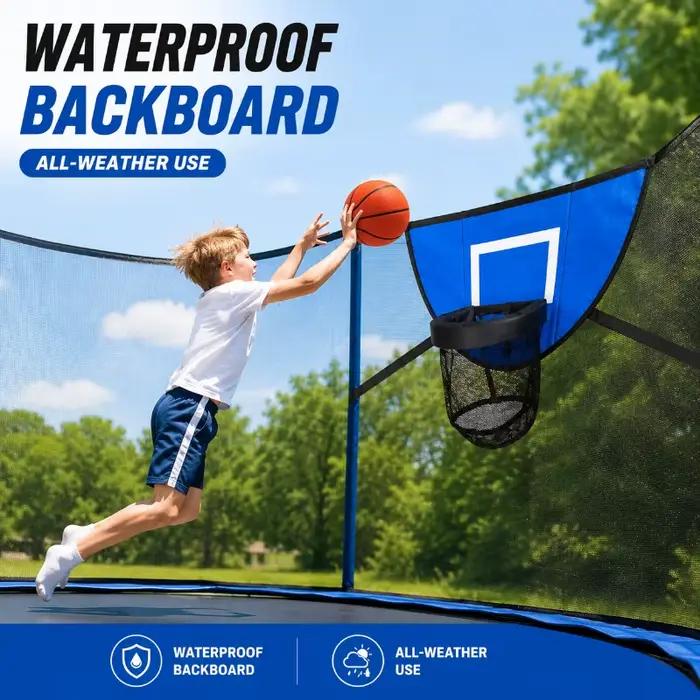 Ensemble de paniers de basket universels pour trampoline fitness pour exercices de la taille abdomen et bras musculaires en quatre couleurs