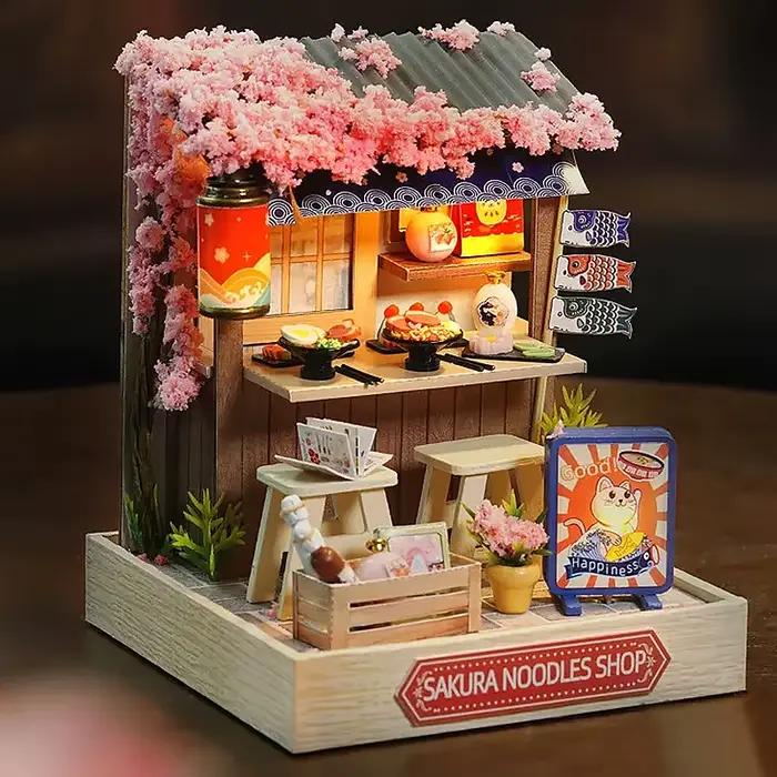 Mini maison de poupée, Kit de petite maison à monter soi-même