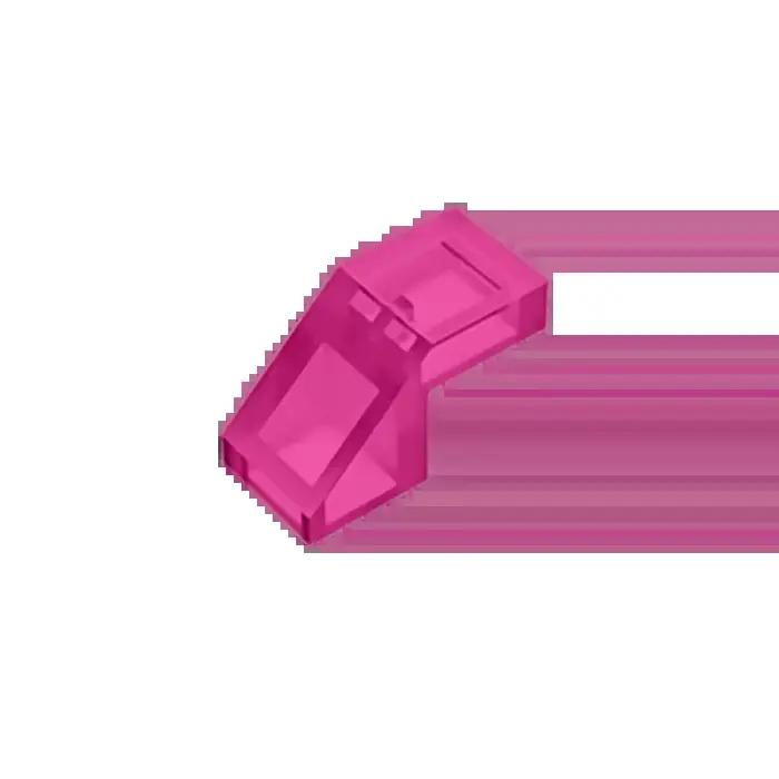 Gobricks GDS-1484 Pente 45 2 x 1 avec Découpe sans Goujon compatible 28192 pièces de jouets pour enf