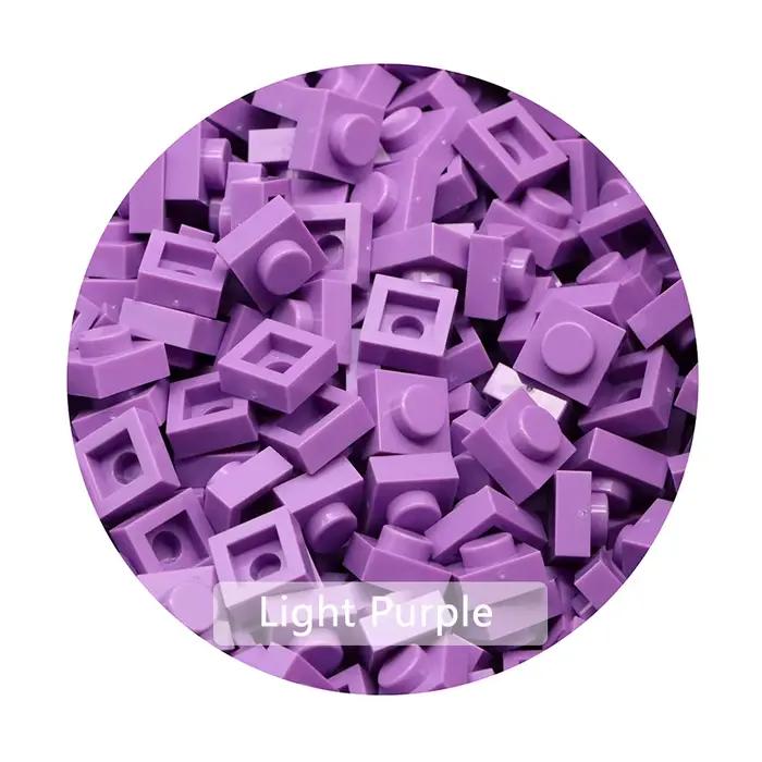 100/300/550 pièces de briques de construction fines 1x1 compatibles avec 3024 pour peinture pixel DI