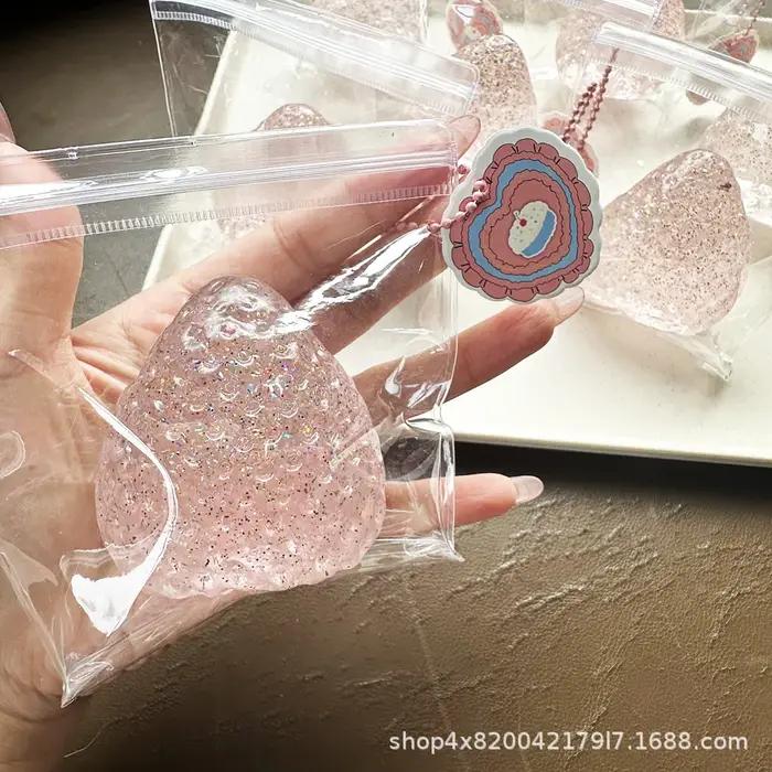 Jouet anti-stress souple Fidget Squishy Fraise Taba