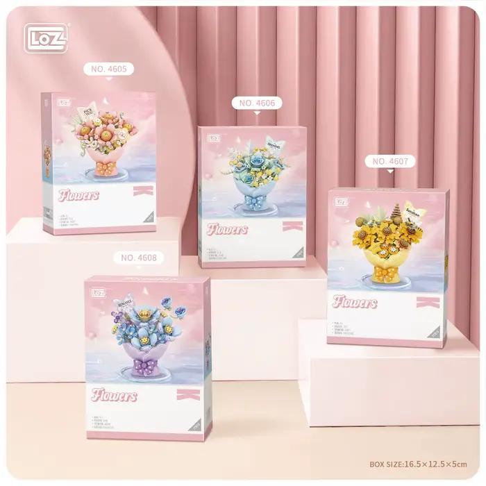Jouet de blocs de construction de Noël pour filles