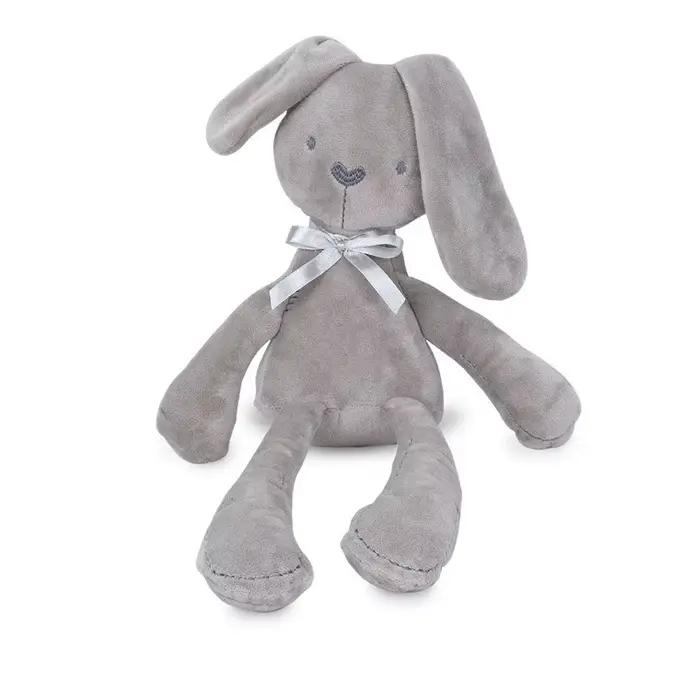 Marionnette à main de lapin en peluche pour bébé, poussette CPull douce, landau mobile au beurre apa